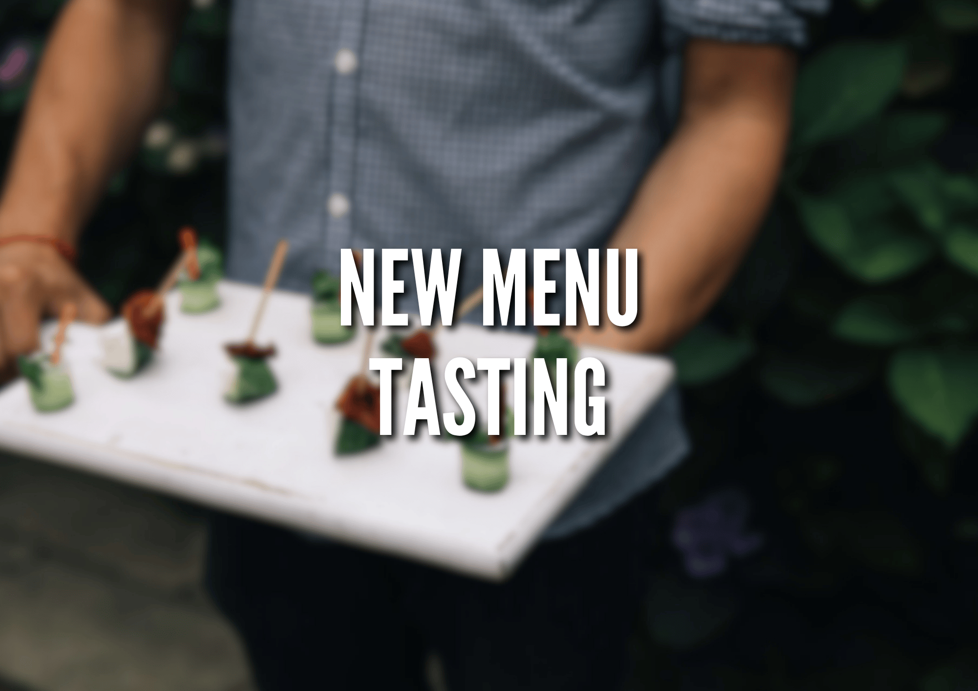 Menu Tasting Night